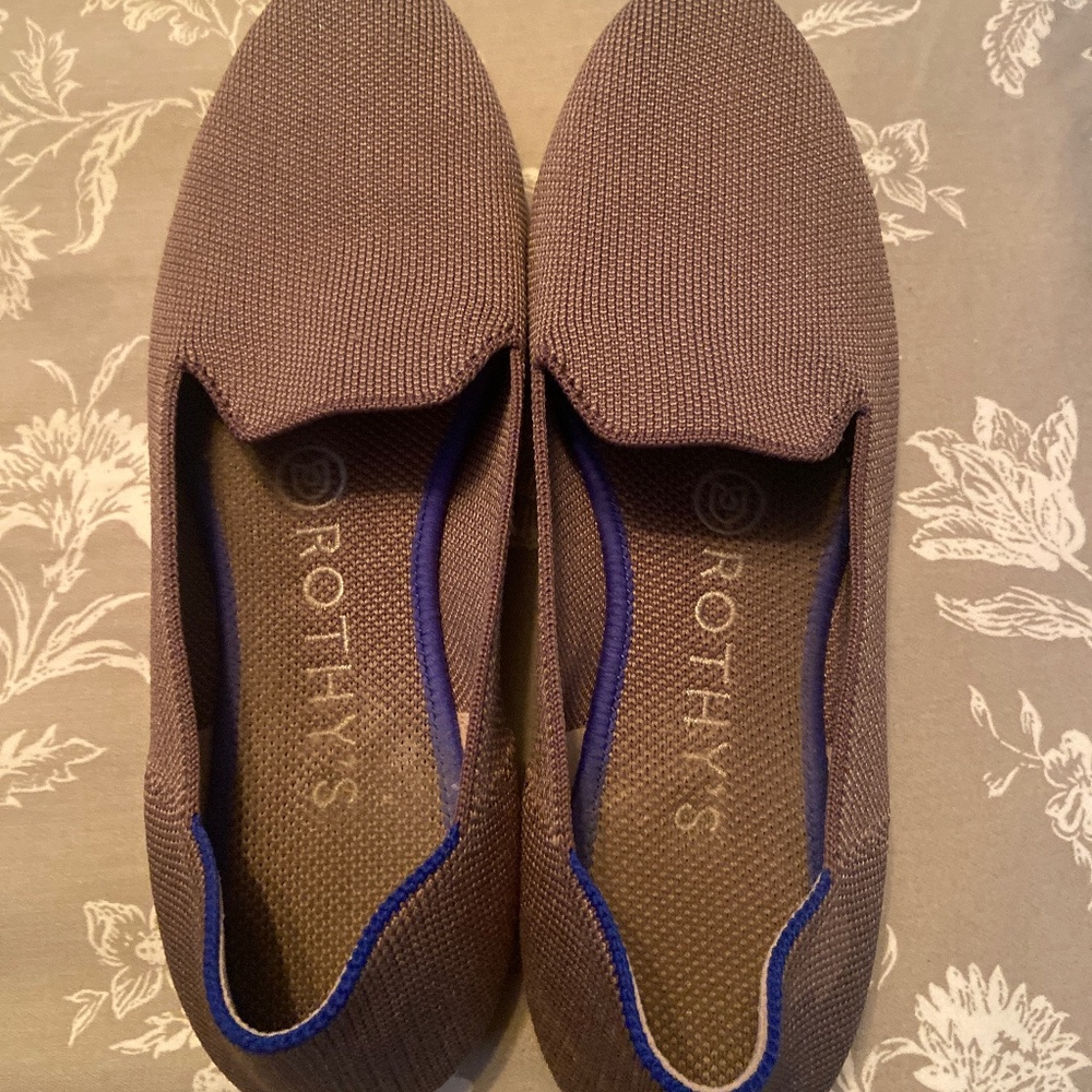 Gray Rothys Loafers